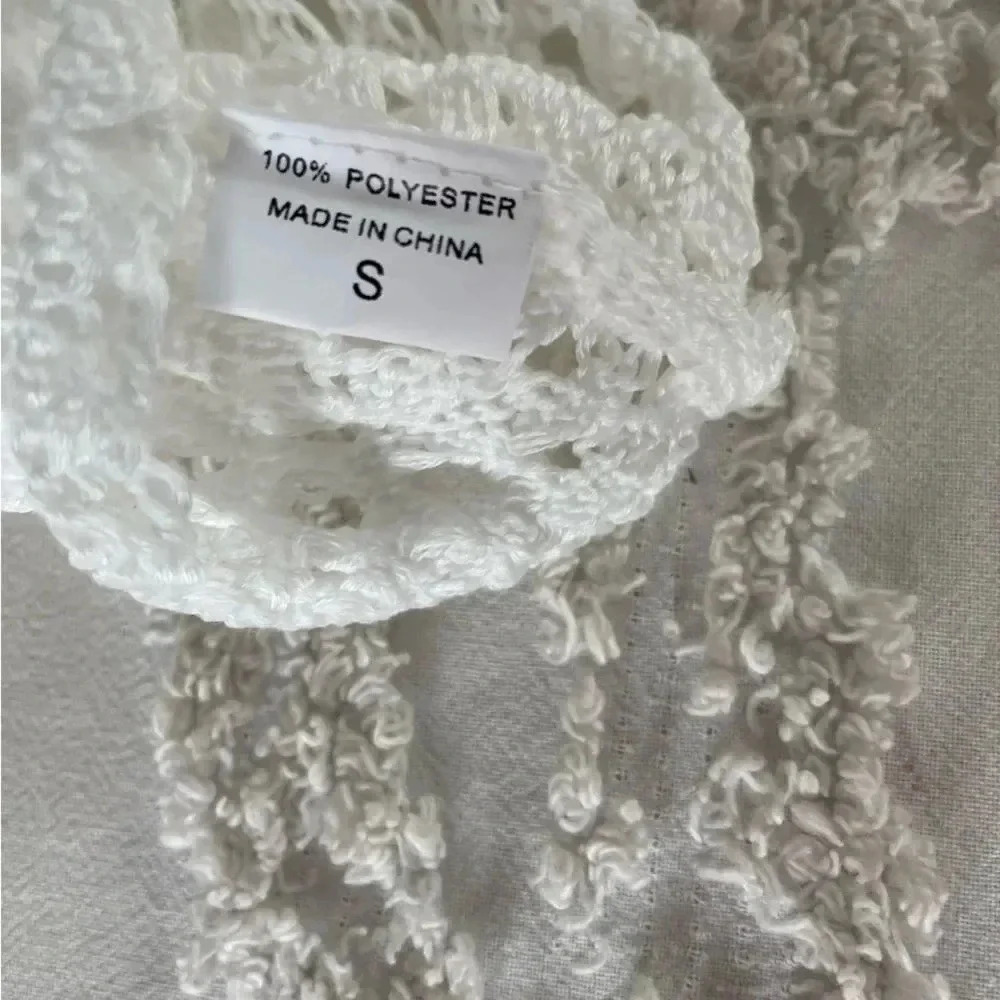 2 Piece Crocheted Tank Top and Mini Skirt - Picture 5 of 8